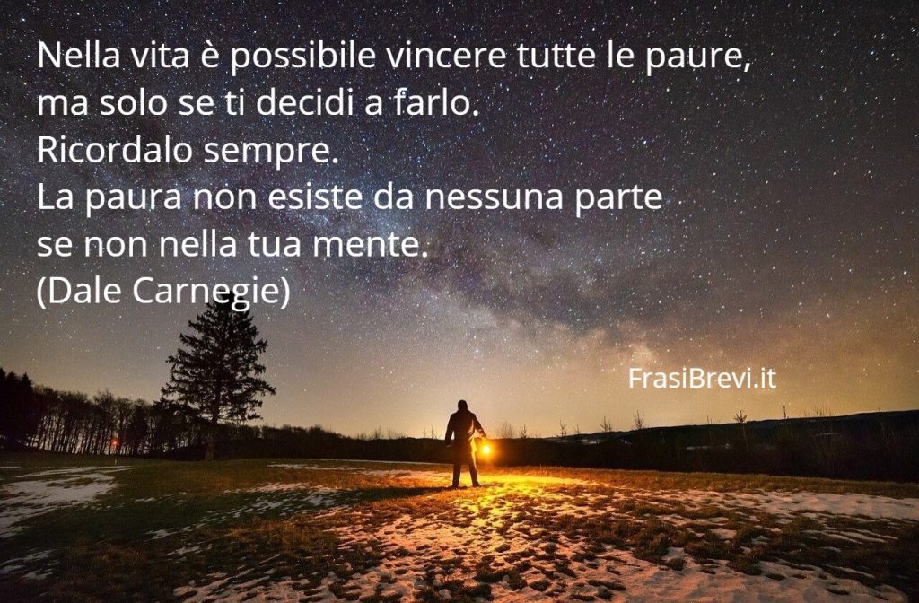 Frasi sulla Paura