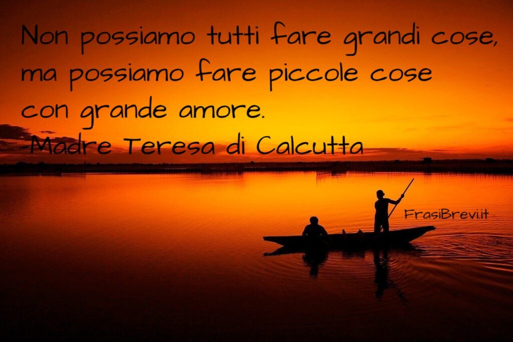 Frasi di Madre Teresa di Calcutta