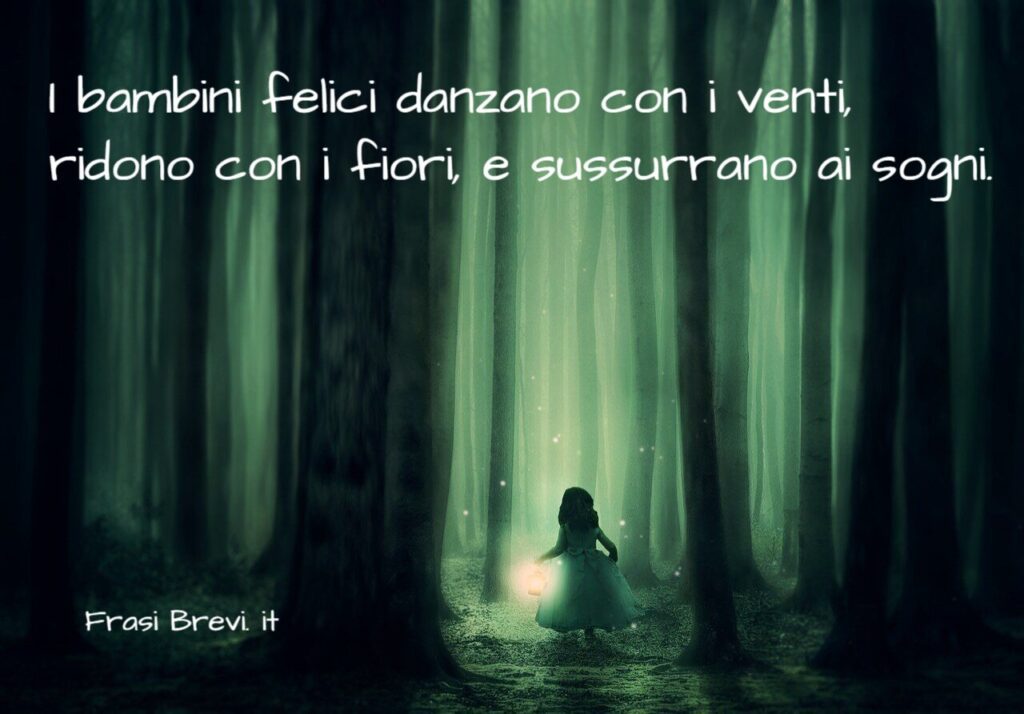 frasi sui bambini felici
