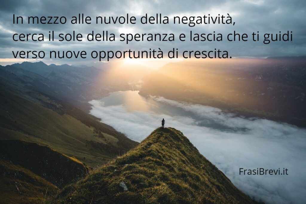 trasformare la negatività