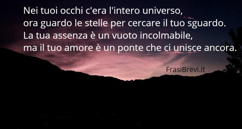 Poesie per ricordare una persona cara